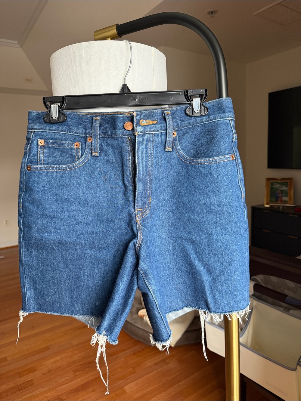 J. Crew Blue Denim Cutoff Shorts